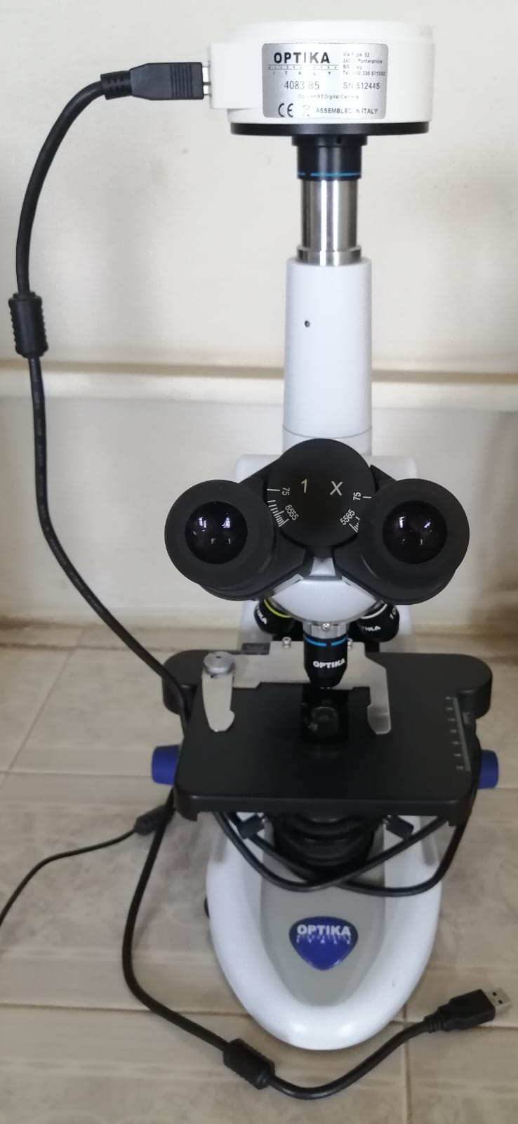 9.	Digital optical microscope with camera.